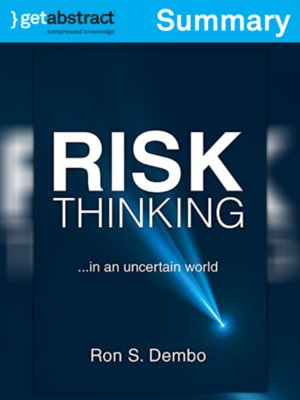 cover image of Risk Thinking (Summary)